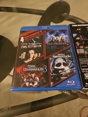 Final Destination 1-4 Bluray Like New Excellent Condition. Works And For Cheap.